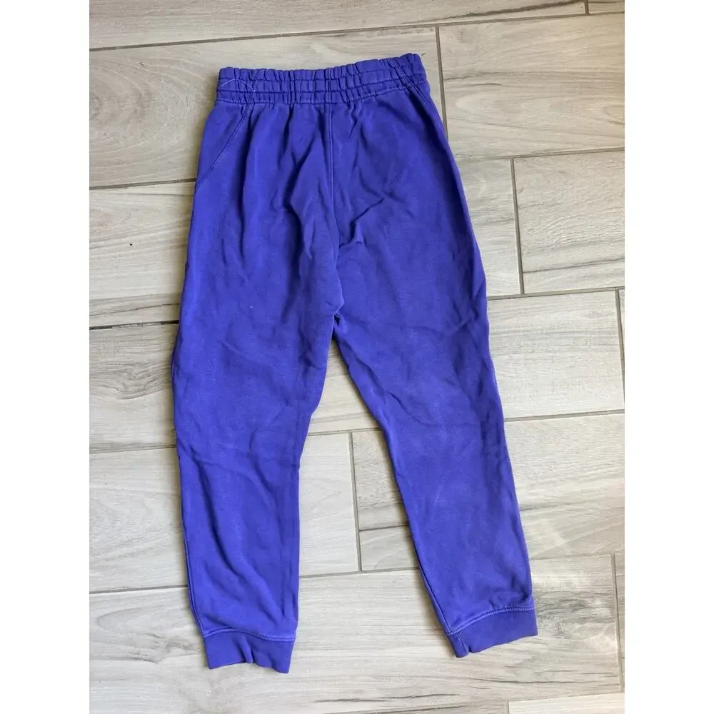 Kids Girls Nike Sweatpants Size Large Purple